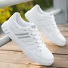 HKDQ Heißer Verkauf Weiße männer Sneakers Lace Up Casual Schuhe Nicht Slip Wasserdichte Low-cut Wanderschuhe Bequeme sport Schuhe Männer