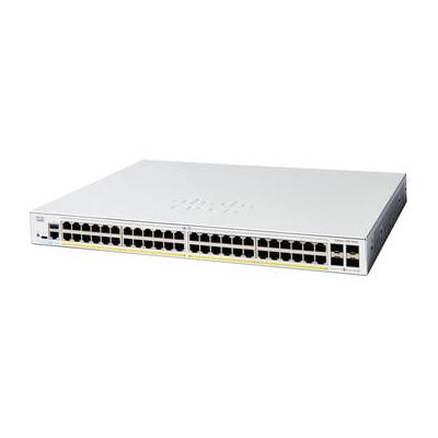 Cisco Used Catalyst C1200-48P-4G 48-Port Gigabit PoE+ Compliant Managed Network Switch C1200-48P-4G
