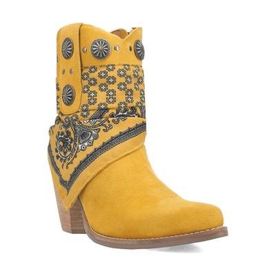 Women's Bandida Boot by Dingo in Yellow (Size 8 M)
