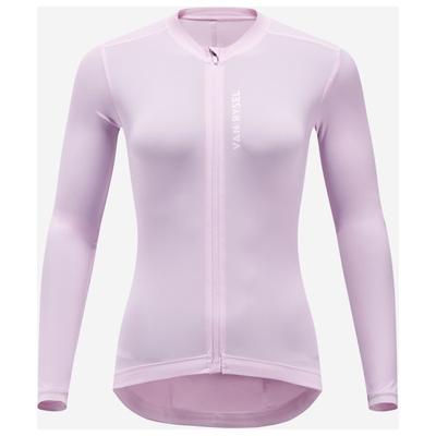 VAN RYSEL - Women's Longsleeve Jersey RCR UV Protection - Radtrikot Gr L lila/weiß Image
