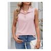 Damen Quarter-Zip Kragen Tanktop