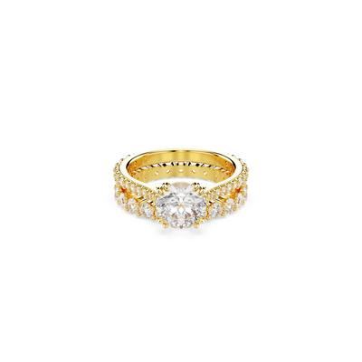 Swarovski 'Stilla' Damenring aus vergoldetem Metall - Gold 5693506 Image