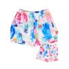 Herren Plus Size Druckshorts mit Kordelzug