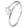 Gena.paris 'Shine' Damenring aus 925 Sterling Silber - Silber GR1068-W