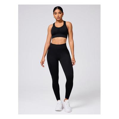 Damen Rundhals-Top mit breiten Trägern und Leggings Aktiv-Set Image