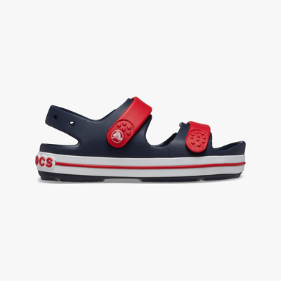 209424-4OT TODDLER CROCBAND CRUISER Kinder-Sandalen Navy/Varsity Red Image