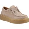 Hush Puppies Bridie Wildleder Damenschuhe Mokassins in Taupe