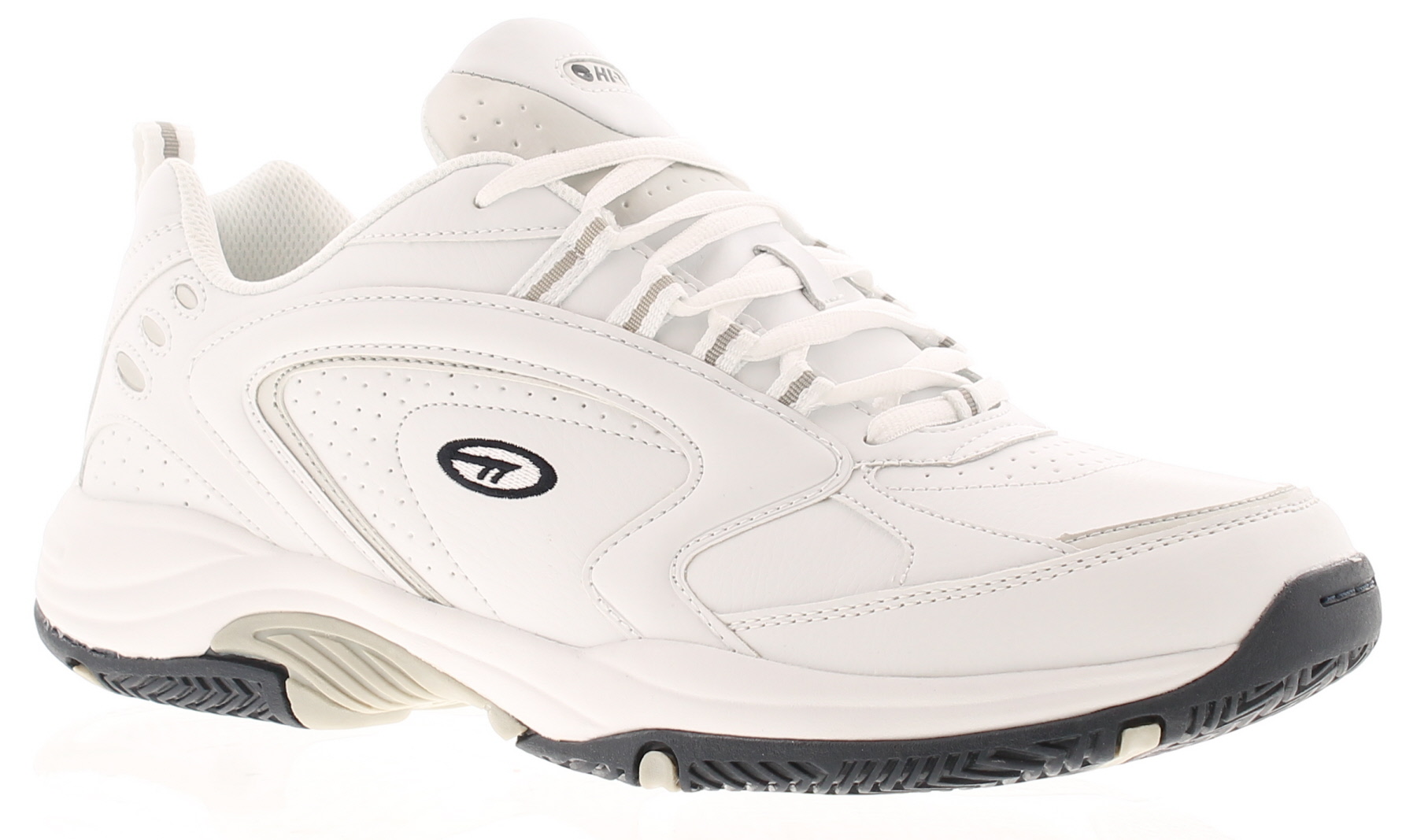 Hi-Tec Blast Lite EZ Weiche Pu Herren Sneaker In Weiß