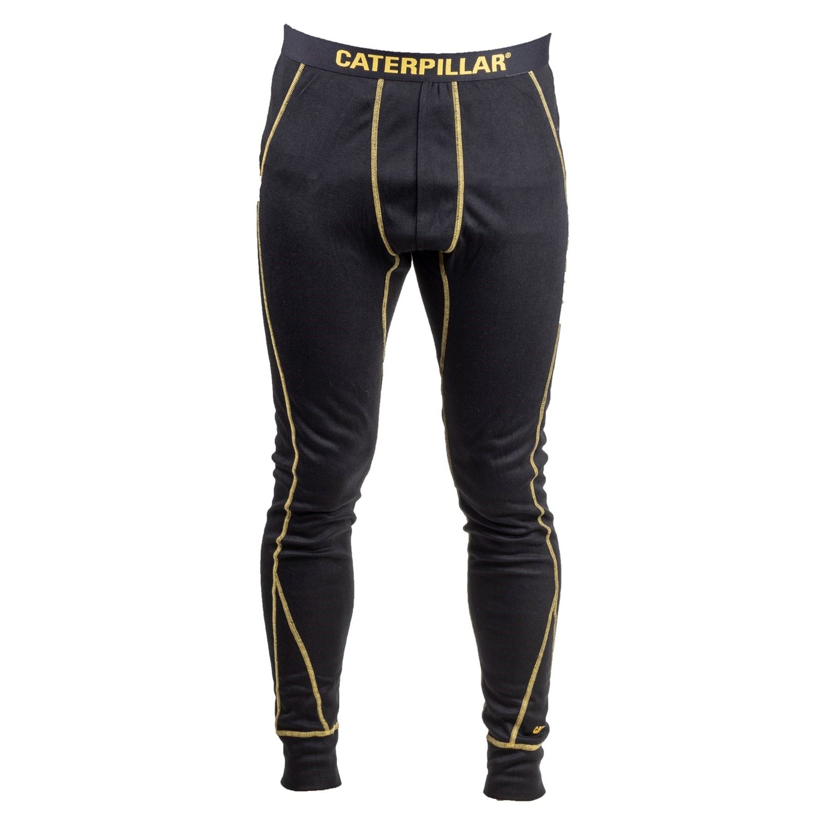 Caterpillar Thermo Polyester Herren Schwarze Funktionsunterhose Image