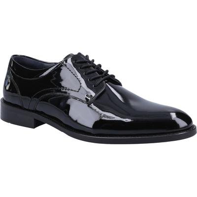 Hush Puppies Damien Schnürschuhe aus lackiertem Leder für Herren in Schwarz Image