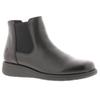 Hush Puppies Damen Stiefeletten Ankle Leonie Leder Slipper schwarz
