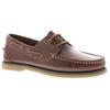 Hush Puppies Herren Bootsschuhe Wilson Bootsschuh Leder Schnürschuh braun
