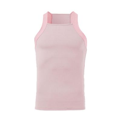 Herren Tanktop mit quadratischem Ausschnitt und breiten Trägern in Übergrößen Image