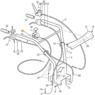 Original-beschleuniger emak YF1430089 Image