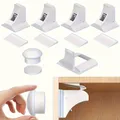 Serrure de sécurité serrure Invisible pour porte d'armoire à tiroirs serrure magnétique serrure d'armoire à tiroirs serrures multifonctions invisibles