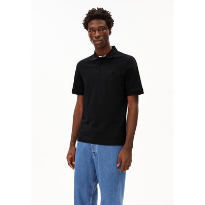 MAARIO - Männer Regular Fit Poloshirt - schwarz (Größe: S) Image