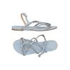 Unisa Damen Sandale, Gr. 41, silber, Leder