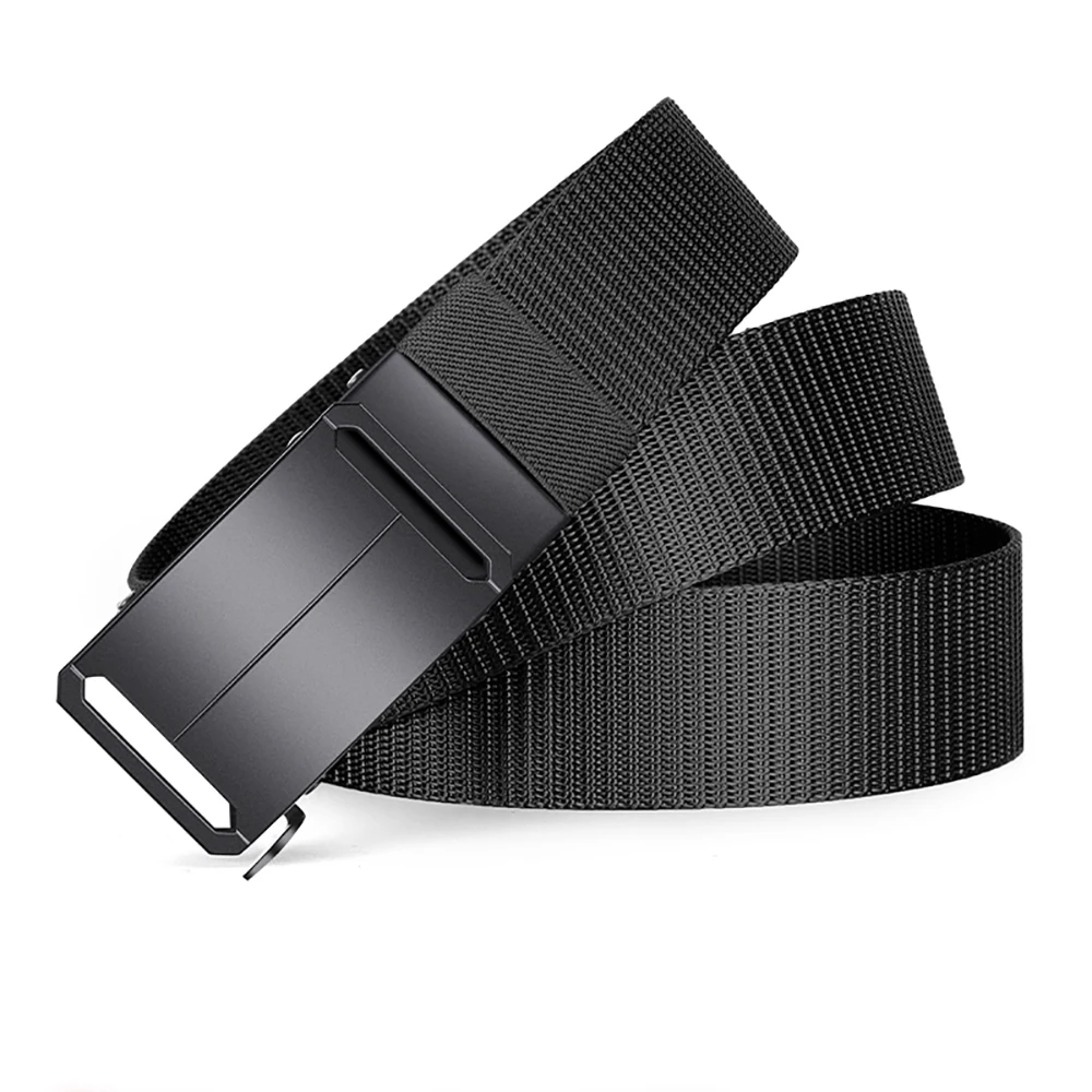 Neue männer Taktische Leinwand Gürtel Luxus männer Casual Outdoor Abenteuer Gürtel Modische männer Gürtel Zubehör Design Image
