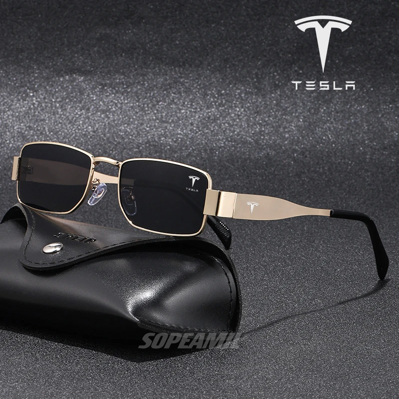 Für Tesla Model 3, Modell Y Modell S Modell X Cybertruck Roadster Auto High-End-Männer Frauen Outdoor-Mode-Sonnenbrille Fahrerbrille Image