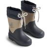 Gummistiefel WHEAT "Wheat Winter - Gummistiefel Rubber Boot Thermo Solid", Damen, Gr. 35, Normalschaft, navy dino, 100% Natur-Gummi, Schuhe