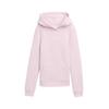 Kapuzensweatshirt TOM TAILOR, Mädchen, Gr. 128, rosa (breeze rose), Sweatware, Obermaterial: 100% Baumwolle, casual, regular fit hüftbedeckend, Rundhals, Langarm Bündchen, Sweatshirts, mit Logoprint auf der Brust