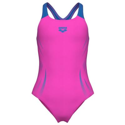 Arena - Girl's Poseidonia Swimsuit Swim Pro Back - Badeanzug Gr 116 weiß Image