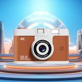 Fnyoxu Digital Camera with WiFi Connectivity 16X Digital Zoom 2.4 Inch HD Screen - Beauty Mode for Mobile Phone Night Vision Flash 1080P Video Recording Compact and Lightweight Design
