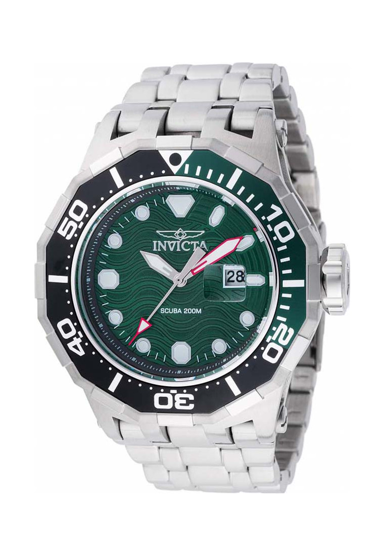 Invicta IN-47842 Mens Pro Diver Watch - Silver - One Size | Invicta Sale | Discount Designer Brands
