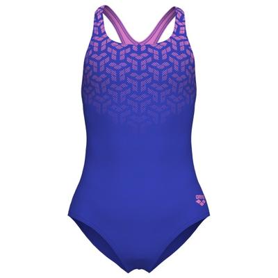 Arena - Girl's Arena Kikko V Swimsuit Swim Pro Back - Badeanzug Gr 128 blau Image