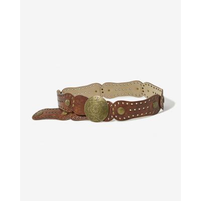 Boston Proper - Brown - Grommet Western Belt - Small