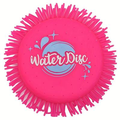 Kids Soft Water Flying Disc - Vibrant Blue Green Rubber Disc for Beach Pool and Backyard Fun - Perfect Summer Toy Gift for Boys and Girls - Durable Outdoor Plaything Beach Toys