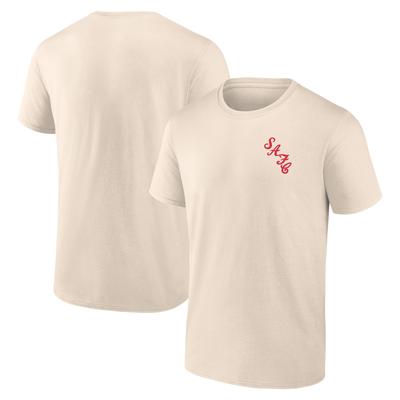 Sunderland Essentials T-Shirt mit kleinem Wappen und Vintage-Logo – Whitecap Gray – Herren Image