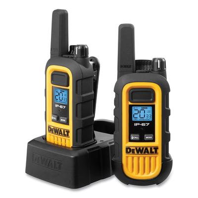 Dewalt Tools DXFRS300 Heavy-Duty Walkie Talkies, 1 W, 22 Channels (SEHDXFRS300) Each