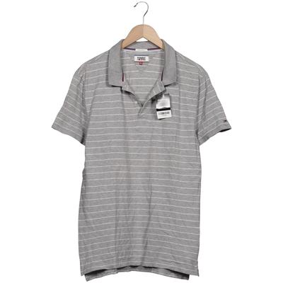 Tommy Jeans Herren Poloshirt, Gr. 54, grau, Baumwolle Image