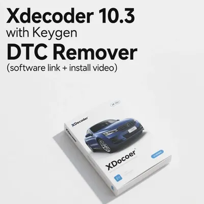 Xdecoder v10.3 DTC Remover With Keygen DTC Close Delete Software Fully Verison Suitable for Modern/VAG EDC15 EDC16 EDC17 Xdecode