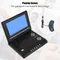Lettore DVD portatile da 7 pollici Schermo girevole TV ricaricabile Caricatore per auto Gamepad Lettore DVD per auto Lettore DVD per auto DVD mobile portatile