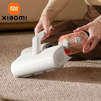 XIAOMI MIJIA Dust Mite Vacuum Cleaner 2,With UV-C Light,12Kpa Suction Anti-allergen Bed Vacuum Home,Chinese version with Adapter