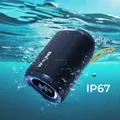 W-KING D110 Altoparlante Bluetooth esterno portatile Altoparlante wireless BT5.3 TWS Boombox con luci a LED Subwoofer per feste in casa