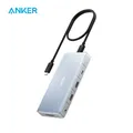 Hub USB-C Anker 575 (12-in-1, doppio HDMI, DP), docking station a triplo display, porte dati USB-C e USB-A da 10 Gbps, HDMI 4K