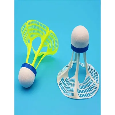 5Pcs Windproof and Windproof Badminton, Nylon Material, Windproof and Durable, Suitable for Outdoor Badminton Practice and Sports.