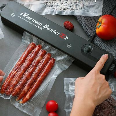 Food Saver Vacuum Sealer Machine with 100pcs Sealer Bags, Small Automatic Home Vacuum Sealing Food Packaging Sealer, Fresh-Keeping Vacuum Packaging Machine for Cooked and Raw Foods