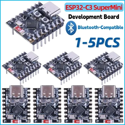 1-5 stücke ESP32-C3 Entwicklung Bord ESP32 SuperMini Entwicklung Bord WiFi Bluetooth-Kompatibel Expansion Board Für Arduino Image