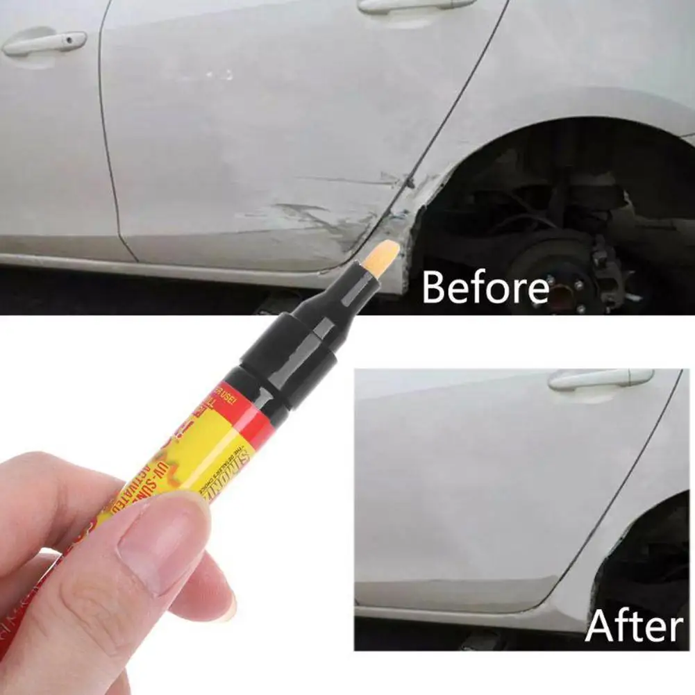 2Pcs Auto Kratzer Reparatur Entferner Stift Auto-styling Tragbare Fix It Pro Klar Mantel Applikator Werkzeug Tragbare Universal auto Lack Stift Image
