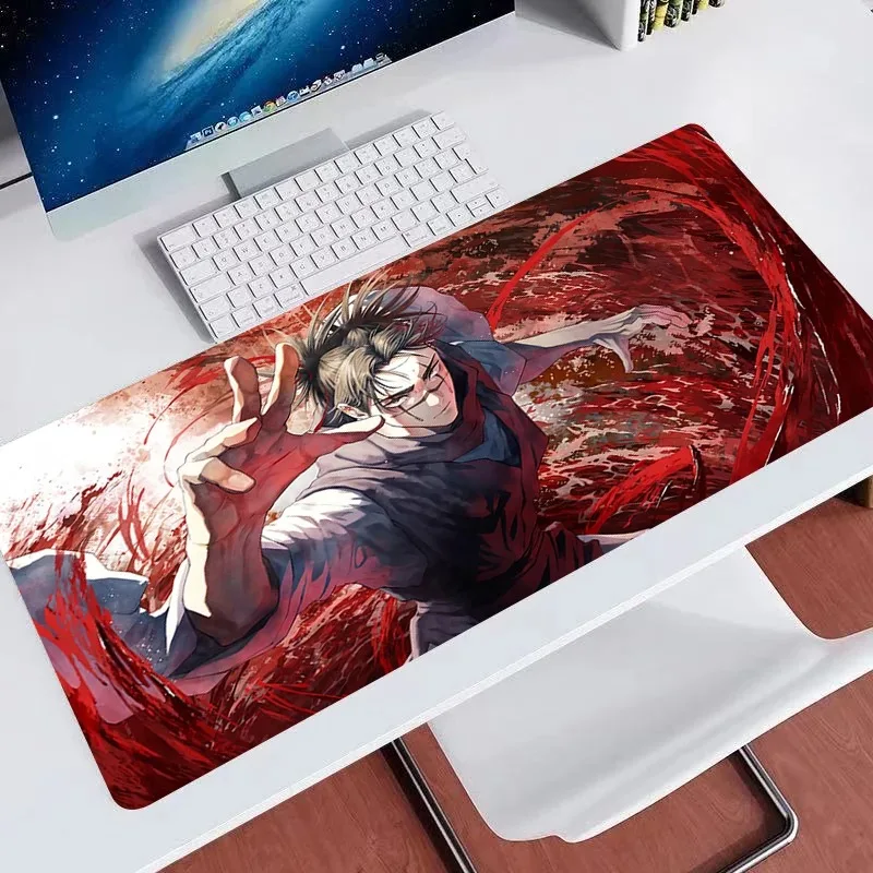 Gaming-Mauspad Jujutsu Kaisen Choso Büro-Schreibtischkissen Computerzubehör Tastatur Tischmatte Mousepad 90x40 Laptop-Kissen Image