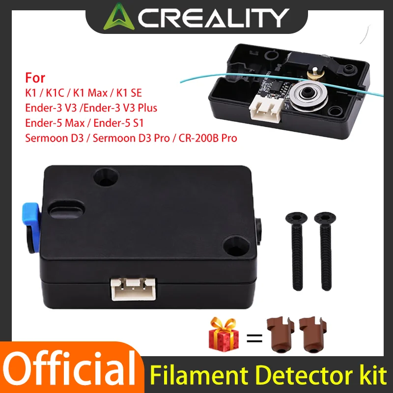 Creality K1 /K1 Max Filament Runout Sensor Kit 1,75 mm Smart Filament Detector für Creality Ender-3 V3/Plus/Ender-5/K1/K1 Max/K1C Image