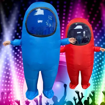 Astronaut aufblasbares Kostüm spielen Astronaut Astronaut Karneval Halloween Party Kostüm Geburtstagsfeier aufblasbares Kostüm Image
