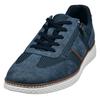 Schnürschuh BUGATTI, Herren, Gr. 45, blau, Lederimitat, casual, Schuhe, Schnürschuh, Freizeitschuh, Halbschuh mit zusätzlichem Reißverschluss