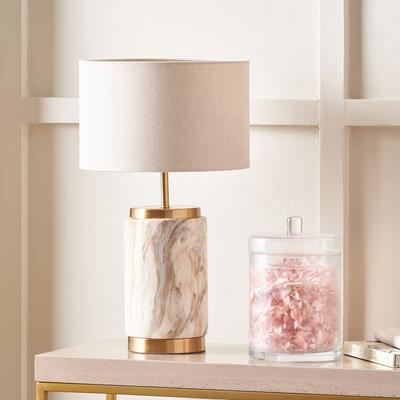 Stone Effect Ceramic Table Lamp