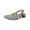 Ballerina EL NATURALISTA "El Naturalista Ballerinas Nubukleder", Damen, Gr. 38, grau, Nubukleder, casual, Schuhe