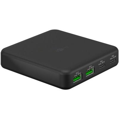 goobay Ladeadapter 2 x USB A, 2 x USB C, Steckdose 1.5 m Image